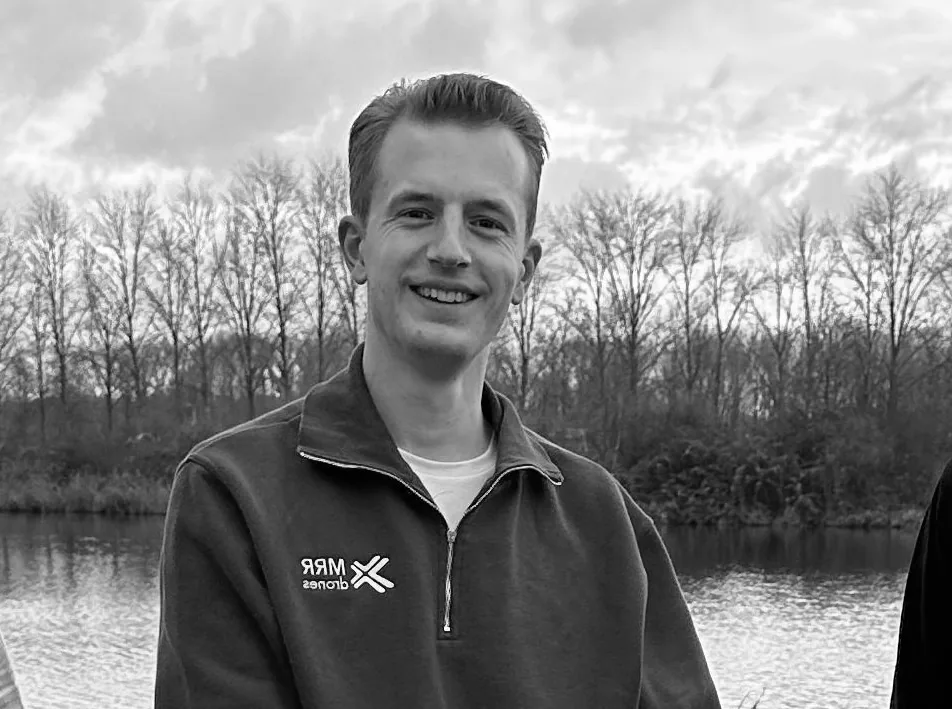 Patrick, oprichter van MRR Drones