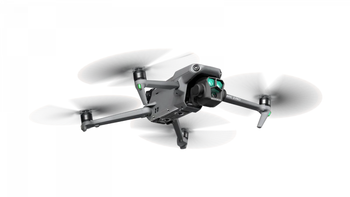 AiroMap Mavic-meetdrone in vlucht